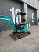 2021 Kobelco SK17SR mini excavator, side view