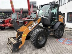 2017 CASE 221F wheel loader, front three-quarter view 2017 CASE 221F wheel loader, front three-quarter view