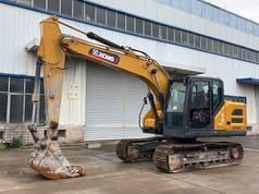 2024 XCMG XE135G crawler excavator side view