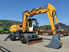 2008 Liebherr A316 wheel excavator, side view