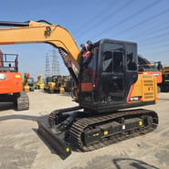 2024 Sany SY75C PRO mini excavator side view