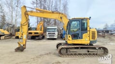 2013 Komatsu PC138US-8 crawler excavator, side view