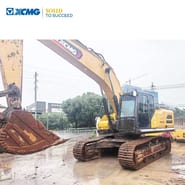 2024 XCMG XE335GK crawler excavator, side view