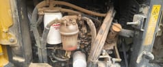 2020 XCMG XE35U crawler excavator engine compartment detail