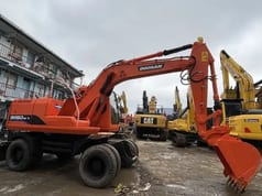 2016 Doosan DH150W-7 wheel excavator side view