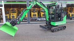 2026 Mole M20EL mini excavator, side view