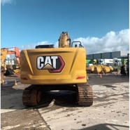 2020 Caterpillar 320 crawler excavator, rear view
