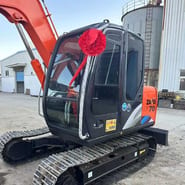 2009 Hitachi Zaxis 70 crawler excavator, side view