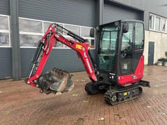 2022 Yanmar SV15VT mini excavator, side view