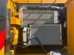 2020 Caterpillar 320D crawler excavator engine compartment view
