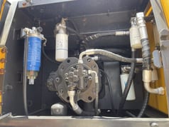 2024 Volvo EC290 crawler excavator engine compartment view