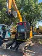 2024 Sany SY75C mini excavator, front three-quarter view 2024 Sany SY75C mini excavator, front three-quarter view