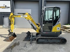2024 Wacker Neuson EZ26 mini excavator, side view