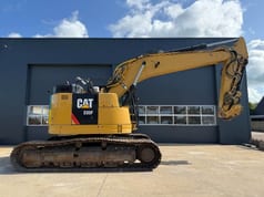 2017 Caterpillar 335F L CR crawler excavator, side view