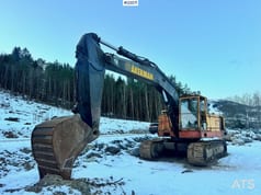 1984 Åkerman H14 crawler excavator, side view