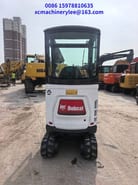 2024 Bobcat E20 mini excavator, rear view