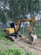 2020 Sany SY60C mini excavator, side view