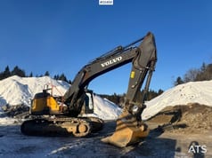 2020 Volvo EC480EL crawler excavator, side profile view 2020 Volvo EC480EL crawler excavator, side profile view