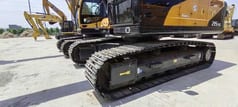2022 Hyundai 215-9C crawler excavator, side view of tracks