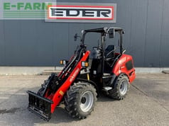 2023 Manitou MLA 5-50 H mini excavator, front three-quarter view