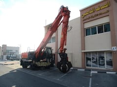 2017 Hitachi ZX360W-3 wheel excavator side view