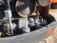 2020 Doosan DX55-9C crawler excavator engine compartment view