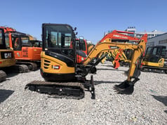 2023 Sany SY26U mini excavator, side view