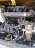 2024 Komatsu PC18 mini excavator engine compartment view