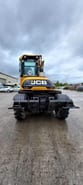 2020 JCB 110W wheel excavator rear view