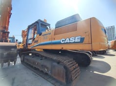 2017 CASE CX460 crawler excavator, side view