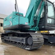 2011 Kobelco SK140-8 crawler excavator, side view