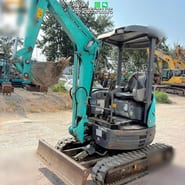 2017 Kobelco SK30SR-6 mini excavator, side view