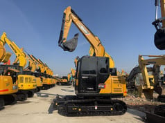 2023 Sany SY75C mini excavator side view