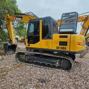 2021 XCMG XE150DA mini excavator side view