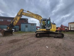 2012 New Holland E235BSR-2 crawler excavator, side view
