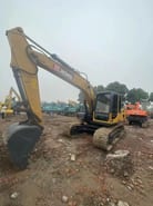 2019 XCMG XE150D excavator, front three-quarter view