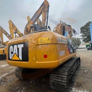 Excavator pe șenile Caterpillar 320DL, 2022, vedere din spate