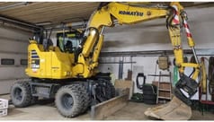 2023 Komatsu PW138MR wheel excavator side view