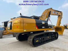 2023 Caterpillar 336D2 L crawler excavator, rear three-quarter view