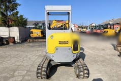 2011 Wacker Neuson 28Z3RD mini excavator, rear view