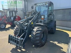 2023 Weidemann 5080 wheel loader, front three-quarter view 2023 Weidemann 5080 wheel loader, front three-quarter view