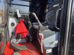 2023 Sany SAY75 mini excavator interior view