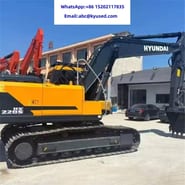 2023 Hyundai HX220S crawler excavator, side view 2023 Hyundai HX220S crawler excavator, side view