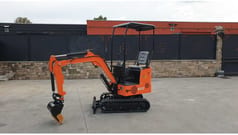 2026 JPC KV12 mini excavator, side view
