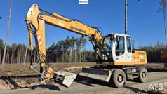 2007 Liebherr A900C wheel excavator, side profile view 2007 Liebherr A900C wheel excavator, side profile view