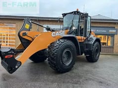 2023 CASE 821 G XR wheel loader, front three-quarter view