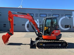 2012 Kubota KX161-3 mini excavator, side view