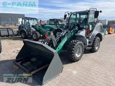2023 Kramer KL43.8L wheel loader, front three-quarter view 2023 Kramer KL43.8L wheel loader, front three-quarter view