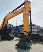Hyundai R220-9S crawler excavator side view