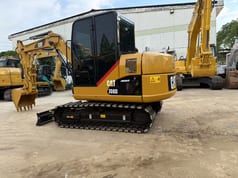 2016 Caterpillar 306D mini excavator, side view